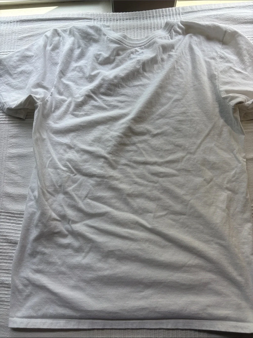 Nike White Short-Sleeve Tee with City Swoosh Graphic